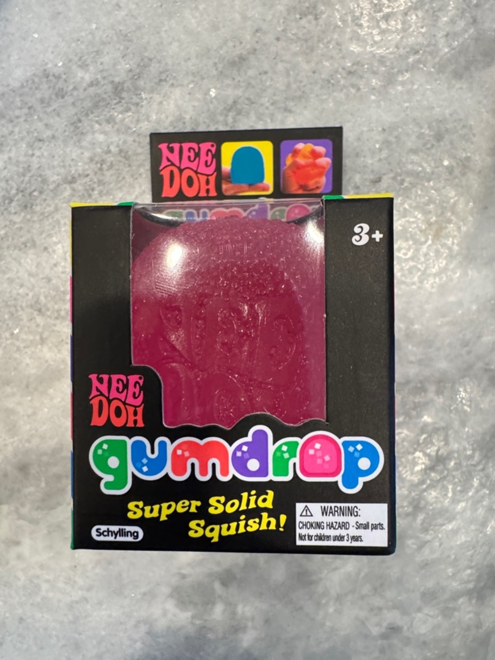 Gumdrop Super Solid Squish! - Pink